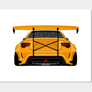 GT86 ORANGE Posters and Art